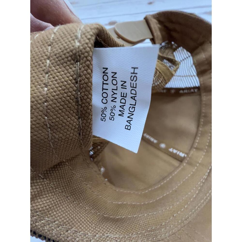 Ariat Brown Mesh Aztec Logo Patch Cap Trucker Hat… - image 6